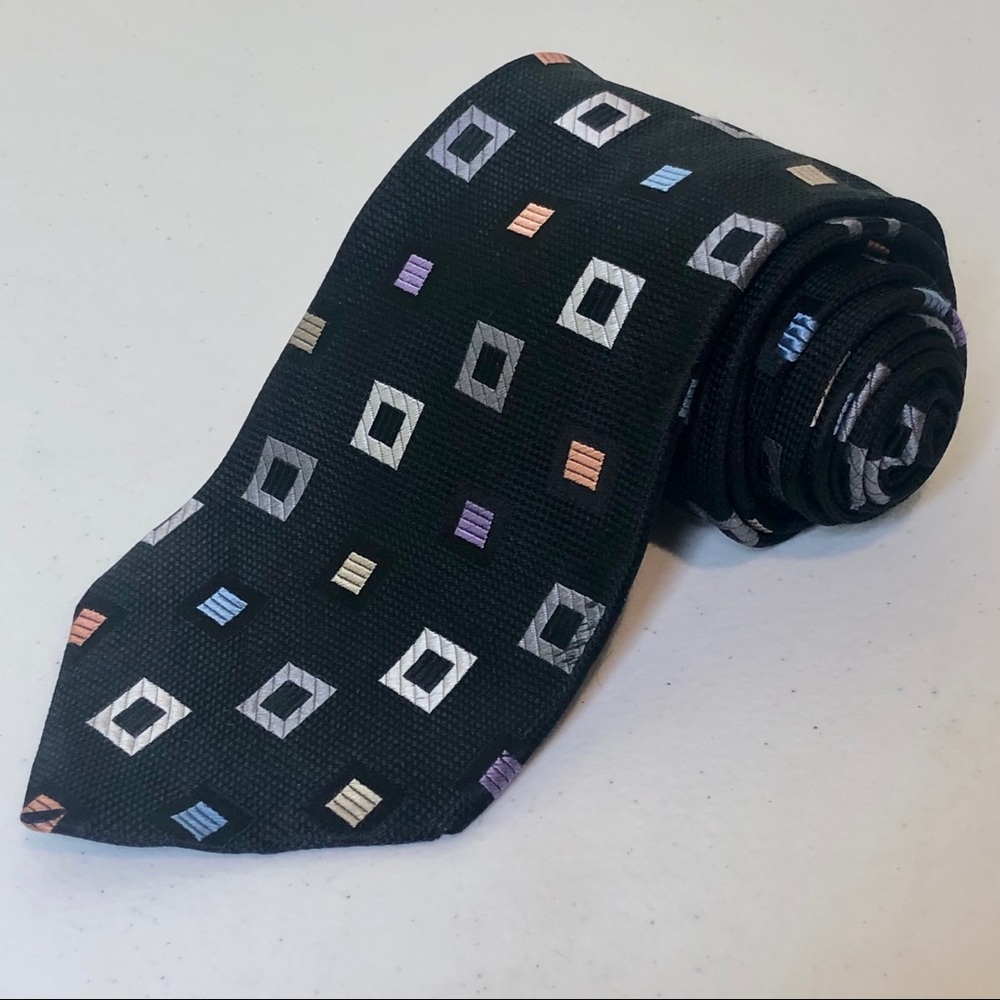 Joseph A Bank Executive Collection 100% Silk Tie